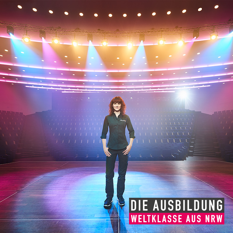 Die Ausbildung - Weltklasse aus NRW: Fachkraft für Veranstaltungstechnik Nadine